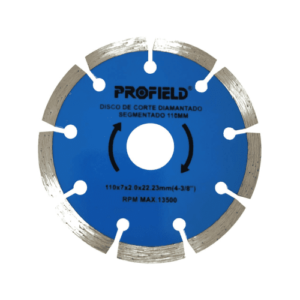 DISCO DIAMANTADO SEGMENTADO 110MM 22,2MM 00402110 PROFIELD