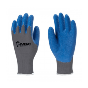 LUVA TRICOTADA C/ BANHO PALMAR AZUL 9 IMBAT LV-A-BLAZ-9