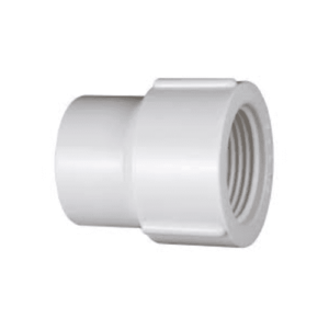 LUVA REDUCAO ROSCAVEL BRANCA 3/4″ X 1/2″ 21240 AKATO